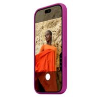 Apple Cover in silicone con MagSafe Apple iPhone 18 Pro - Magenta
