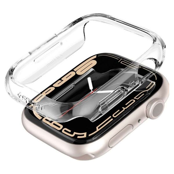 Spigen Bumper Thin Fit™ Apple Watch 7 / 8 / 9 - 41 mm - Trasparente