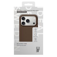 iDeal of Sweden Cover in silicone con MagSafe Apple iPhone 18 Pro Max / 17 Pro Max - Mocha Mousse