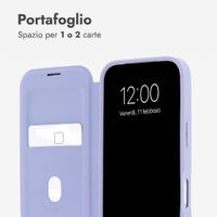 imoshion Bookcase trasparente con MagSafe Apple iPhone 18 Pro Max / 17 Pro Max - Lilla