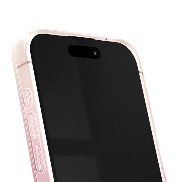 iDeal of Sweden Cover Trasparente con MagSafe Apple iPhone 15 Pro - Rose Blush