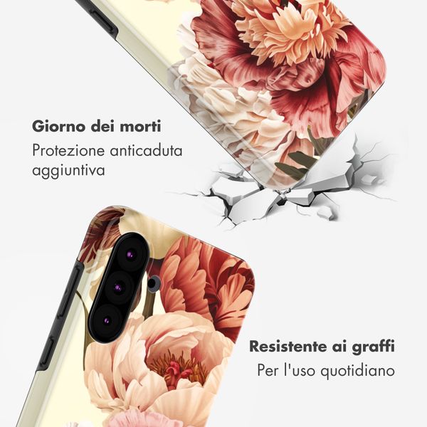 Selencia Cover Posteriore Vivid Samsung Galaxy A36 / A56 - Vintage Peony