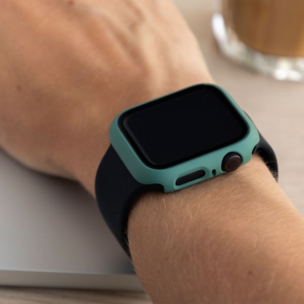 imoshion Cover rigida integrale Apple Watch 4 / 5 / 6 / SE - 44 mm - Verde scuro