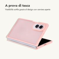 imoshion Cover posteriore Color Guard Samsung Galaxy Z Fold 8 - Rosa chiaro