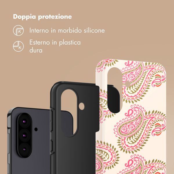 Selencia Cover Posteriore Vivid Samsung Galaxy A36 / A56 - Paisley Blush