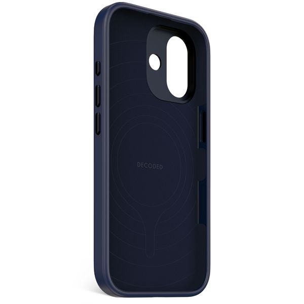 Decoded Cover in Silicone MagSafe Apple iPhone 17 - True Navy