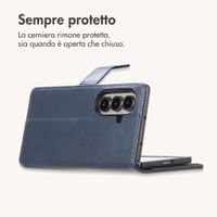 imoshion Cover a libro di Lusso Samsung Galaxy Z Fold 8 Ultra - Blu scuro