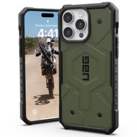 UAG Cover Posteriore Pathfinder con MagSafe Apple iPhone 15 Pro Max - Olive Drab