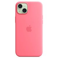 Apple Cover Posteriore in Silicone con MagSafe Apple iPhone 15 Plus - Rosa