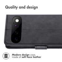 Luxe Bookcase Google Pixel 11 / 11 Pro - Zwart