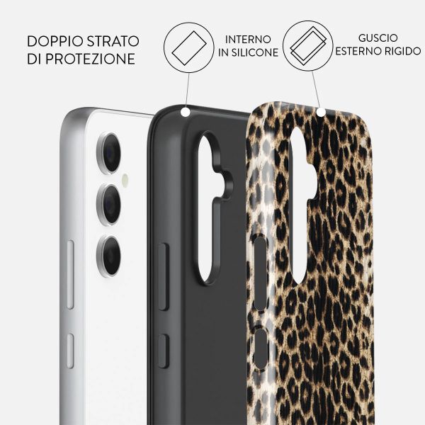 Burga Cover Posteriore Resistente Samsung Galaxy A55 - Player