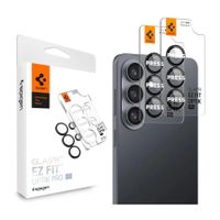 Spigen Optik Pro EZ Fit Lens Protector - Protezione lente fotocamera (confezione da 2) per Samsung Galaxy S26 Plus - Nero