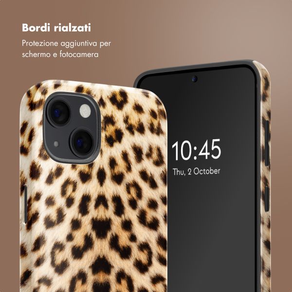 Selencia Cover posteriore Vivid con MagSafe Apple iPhone 13 - Wild Leo