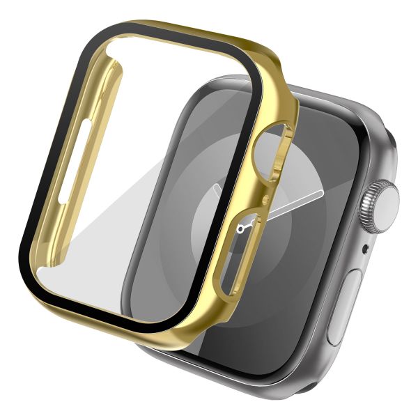 imoshion Cover rigida integrale lucida Apple Watch 7 / 8 / 9 - 45 mm - Oro