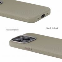 Accezz Cover Mesh con MagSafe Apple iPhone 15 Pro - Grigio scuro