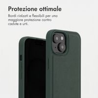 Accezz Backcover Edge con MagSafe Apple iPhone 15 - Verde