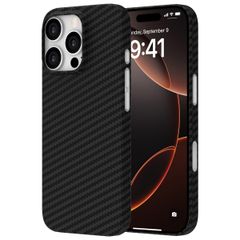 Accezz Cover MagSafe Kevlar® Apple iPhone 16 Pro - Nero