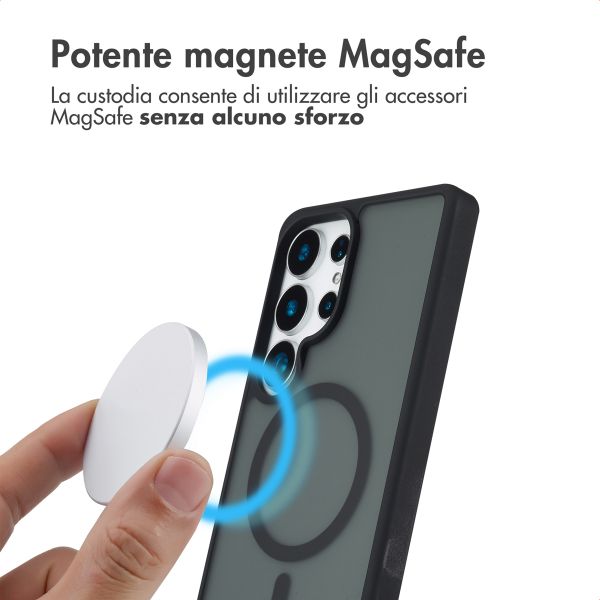 imoshion Cover posteriore Color Guard con MagSafe Samsung Galaxy S25 Ultra - Nero