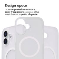 imoshion Cover posteriore Color Guard con MagSafe Apple iPhone 16 - Bianco