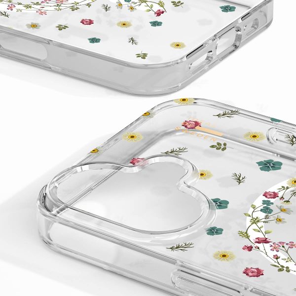 iDeal of Sweden Cover Trasparente con MagSafe Apple iPhone 16 - Petite Floral