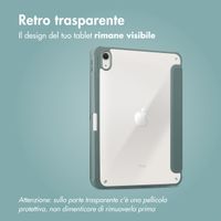 imoshion Cover Origami Apple iPad 11 (2025) 11 pollici A16 / iPad 10 (2022) 10.9 pollici - Verde scuro