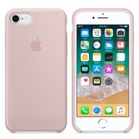 Apple Cover in Silicone Apple iPhone SE (2022 / 2020) / 8 / 7 - Chalk Pink