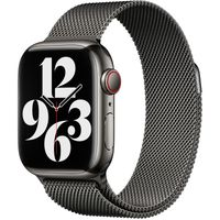 Apple Cinturino Milanese Loop Apple Watch Series 1 t/m 9 / SE (38/40/41 mm) | Series 10 / 11 (42 mm) - Graphite
