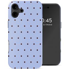 Selencia Cover Posteriore Vivid Apple iPhone 16 - Happy Dots Digital Sky