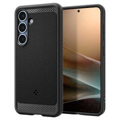 Spigen Cover Rugged Armor con MagSafe Samsung Galaxy S25 Plus - Matte Black