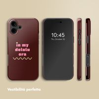 Selencia Cover posteriore Vivid con MagSafe Apple iPhone 16 - Delulu