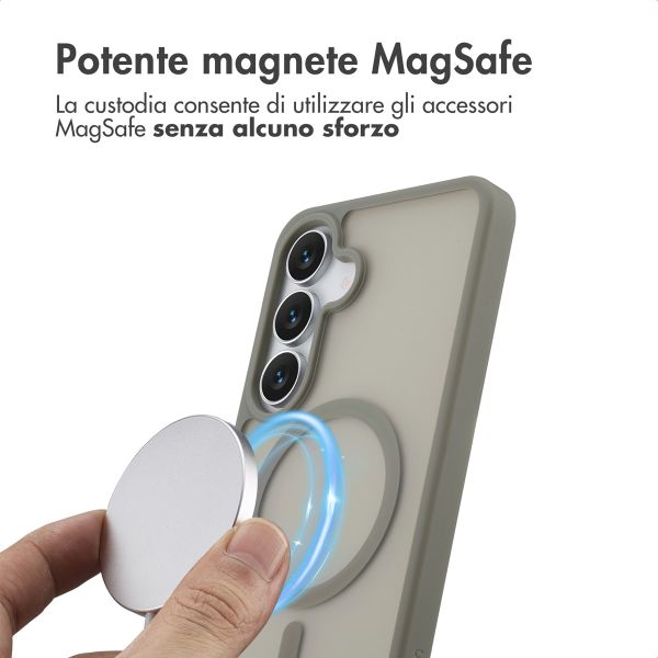 imoshion Cover posteriore Color Guard con MagSafe Samsung Galaxy S25 FE - Grigio