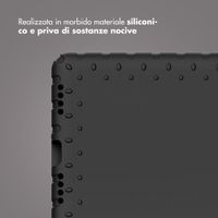 imoshion Cover Posteriore Kidsproof con Maniglia Apple iPad 11 (2025) 11 pollici A16 / iPad 10 (2022) 10.9 pollici - Nero