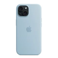 Apple Cover Posteriore in Silicone con MagSafe Apple iPhone 15 Plus - Light Blue