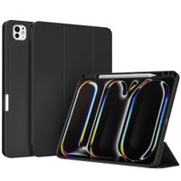 Accezz Cover a libro in silicone Smart Apple iPad Pro 11 (2025) M5 / (2024) M4 - Nero