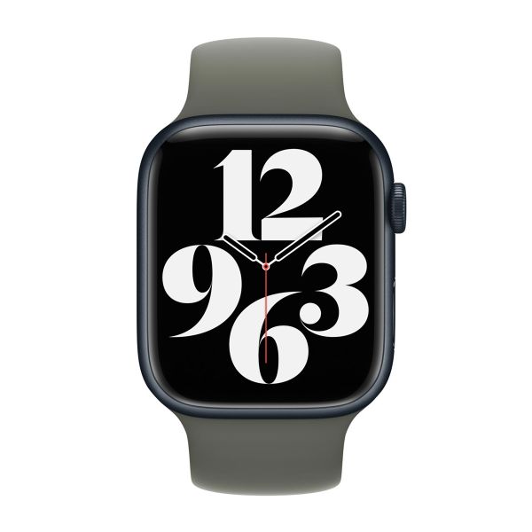 Apple Cinturino Solo Loop Apple Watch | 38/40/41/42 mm - Taglia 4 - Olive