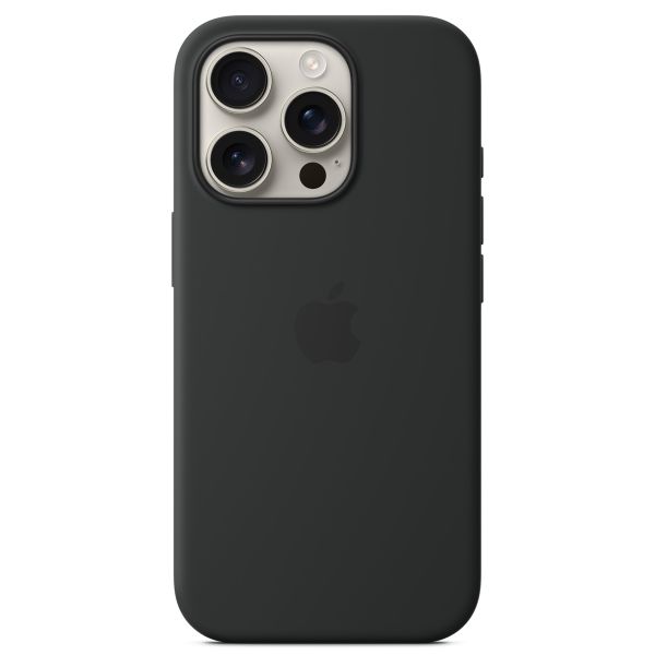Apple Cover Posteriore in Silicone con MagSafe Apple iPhone 16 Pro - Black
