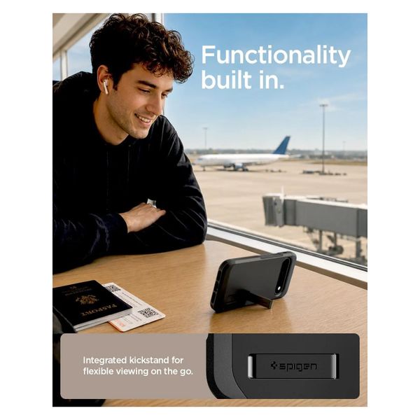 Spigen Cover Posteriore Corazzata Tough con MagSafe Google Pixel 11 - Black