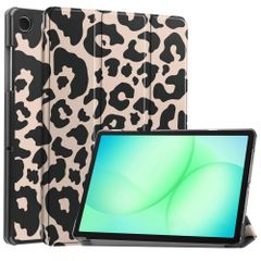 imoshion Cover Trifold Design Samsung Galaxy Tab A11 Plus - Leopard