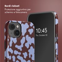 Selencia Cover posteriore Vivid con MagSafe Apple iPhone 14 - Moo'd Lavender Glow