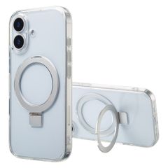 Accezz Cover con anello e supporto con MagSafe Apple iPhone 17 - Trasparente
