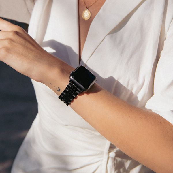 Burga Cinturino in acciaio Apple Watch | 38/40/41/42 mm - Nero