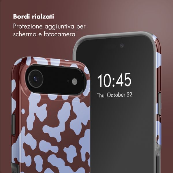 Selencia Cover posteriore Vivid con MagSafe Apple iPhone Air - Moo'd Lavender Glow
