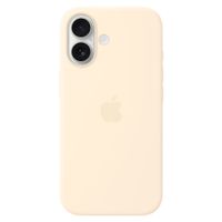 Apple Cover in silicone con MagSafe Apple iPhone 17 - Vanilla