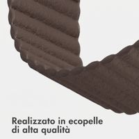 imoshion Cinturino magnetico in pelle sintetica Apple Watch | 44/45/46/49 mm - Marrone scuro