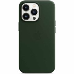 Apple Cover in Pelle MagSafe iPhone 13 Pro - Sequoia Green