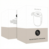 Selencia Altoparlante Bluetooth AquaPlay - Altoparlante wireless - Impermeabile - Bordeaux