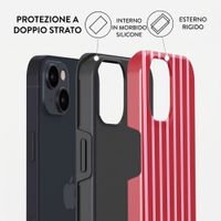 Burga Cover Posteriore Resistente con MagSafe Apple iPhone 15 - Strawberry Jam