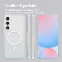 imoshion Cover posteriore Color Guard con MagSafe Samsung Galaxy S24 FE - Bianco