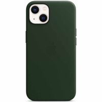 Apple Cover in Pelle MagSafe iPhone 13 - Sequoia Green