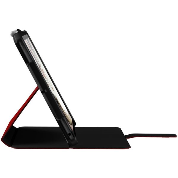 UAG Cover a libro Metropolis Apple iPad 9 (2021) 10.2 pollici / iPad 8 (2020) 10.2 pollici / iPad 7 (2019) 10.2 pollici - Rosso